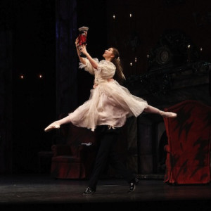 Benedicte Bemet in the Australian Ballet's production of The Nutcracker.  Photo:  Jeff Busby.